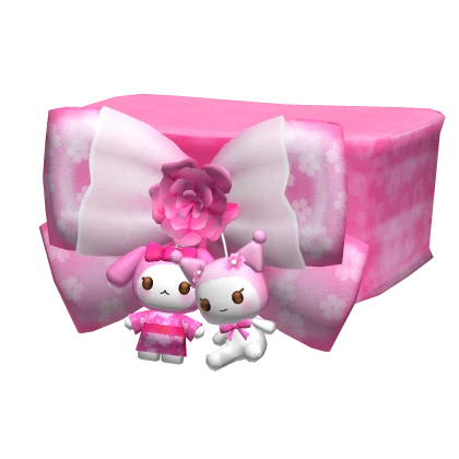 Harajuku Gyaru Floral Kimono Belt