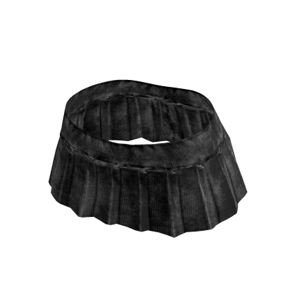 ☆ 2000s Mini Pleated Skirt in Black Denim