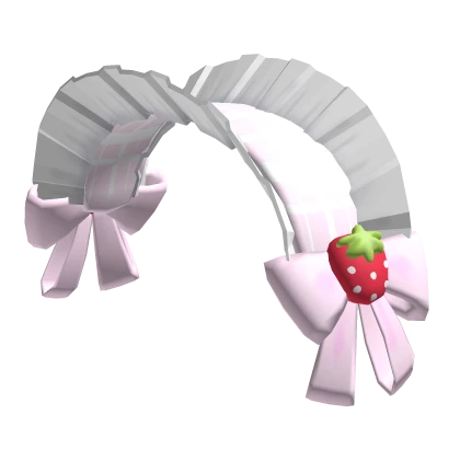 ♡: dark strawberry ruffled bonnet