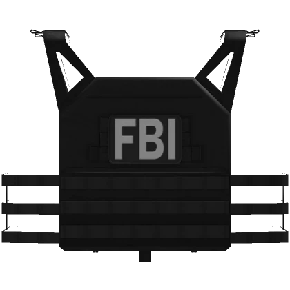 Federal LEO JPX FBI Plate carrier (White font)