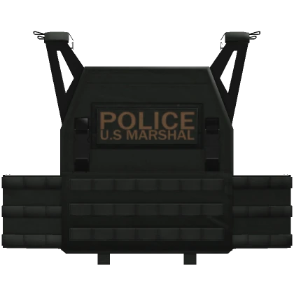 Federal LEO USMS Ballistic vest (Yellow font)