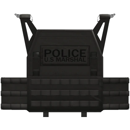 Federal LEO USMS Ballistic vest (Black font)