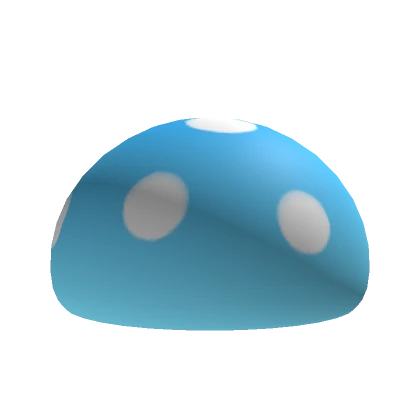 Blue Cute Mushroom Hat