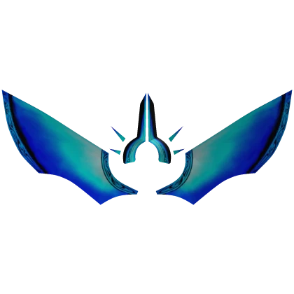 ULTRAKILL Blue Transparent Wings