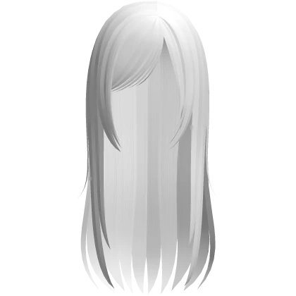 long gothic horror protagonist side hair white