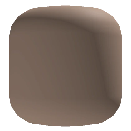 [ Head ] Brown Tone Blank Faceless Mask