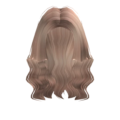 Wavy Over the Shoulder Hair in Blonde