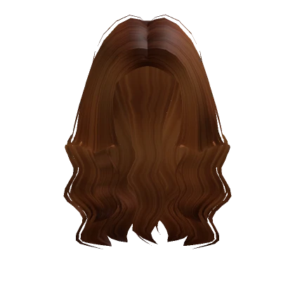 Wavy Over the Shoulder Hair in Ginger