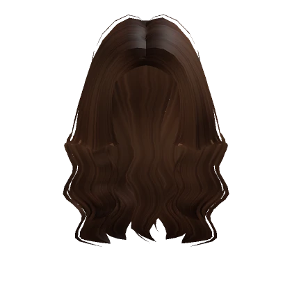 Wavy Over the Shoulder Hair in Brown