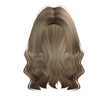 Wavy Over the Shoulder Hair in Dark Blonde