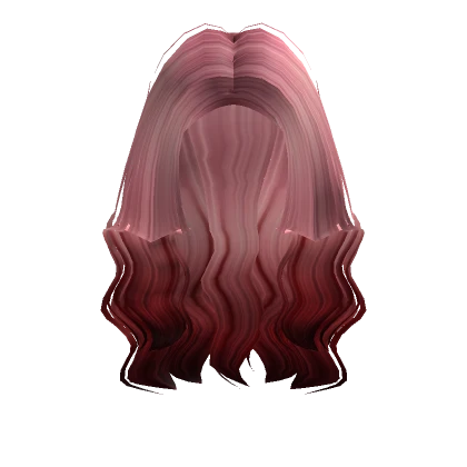 Wavy Over the Shoulder Hair in Valentine