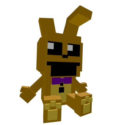 FNAF || Springbonnie  Plush (Back)