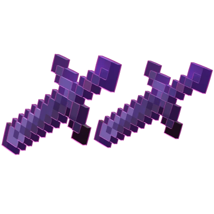 Netherite Sword Enchanted Dual Sword