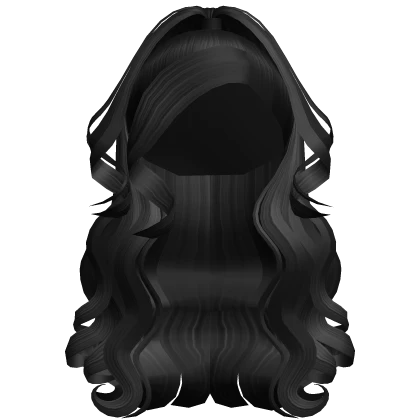 Glam Curly Latina Ponytail (Black)