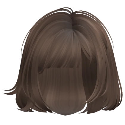 Short Messy Anime Bob w/ Bangs (Light Brown)