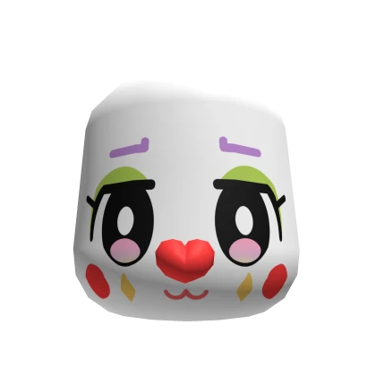 🎃🖤Halloween Adorable sad Clown Doll head
