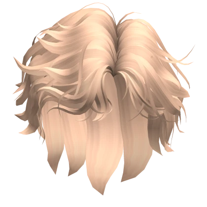 Blonde Wavy Boy Hair