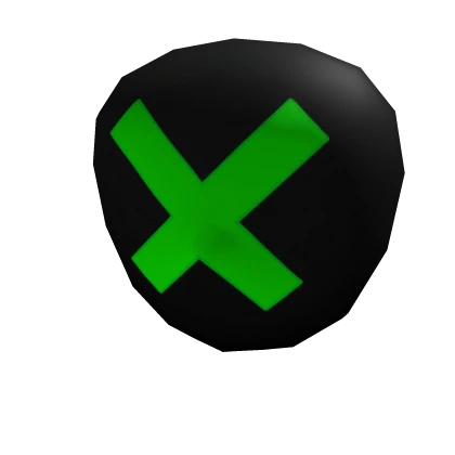 Green X Mask