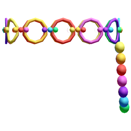 decora harajuku rainbow kandi kidcore belt 3.0