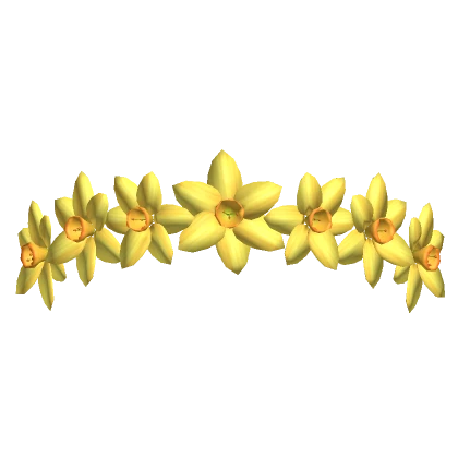 Daffodil Flower Headband