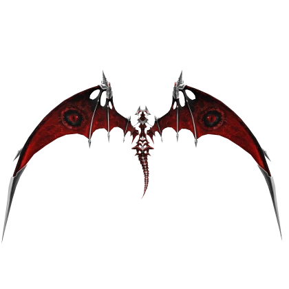 Red Devil Eye Dragon Wings