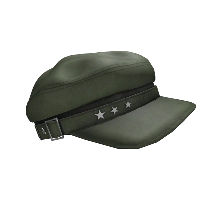 ✯ green grunge biker cap