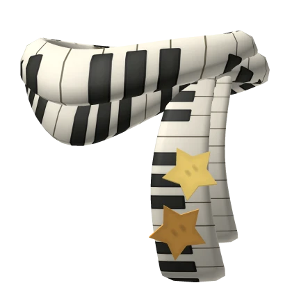 igari twee cute piano scarf  