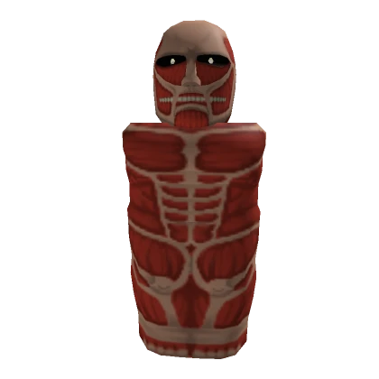 Anime Colossal Titan Suit - Red