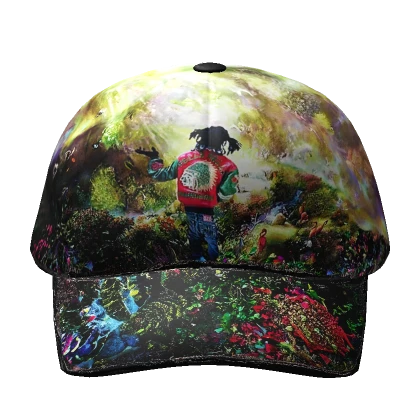 chief keef garden of eden leather hat