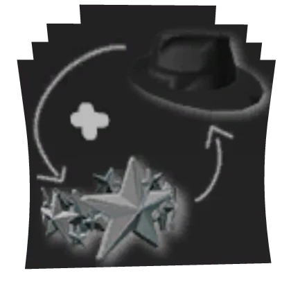 Silver King of the Night & Classic Fedora