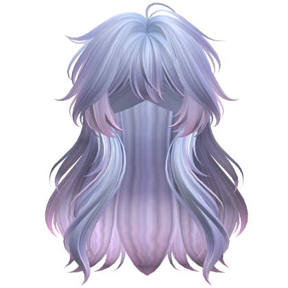 Lush Fluffy Wavy Anime Hairstyle (Pearlescent)