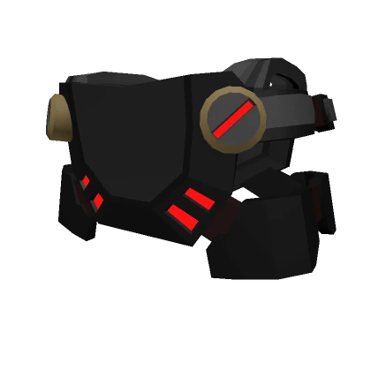 Red Cyber Chestplate Model L.1.G.H.T