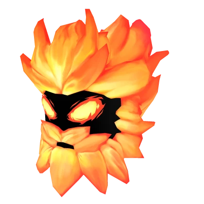 Head of the ancient Flame God
