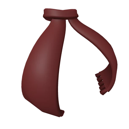 Long Flowy Dull Red Scarf