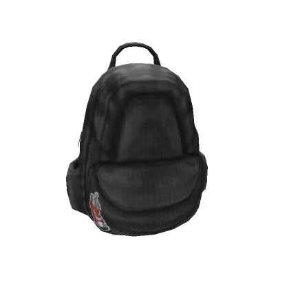 Dirty Backpack Black Y2K