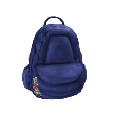 Dirty Backpack Blue Y2K