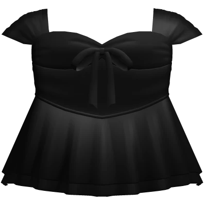 cute gothic baby-doll dress in black