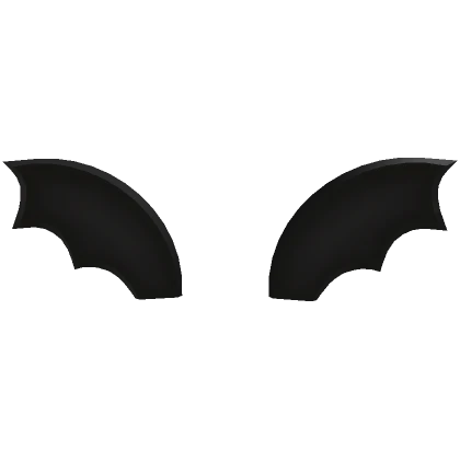 Rounded Bat Wing Ears