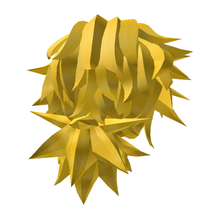 Giy Spiky Yellow Hair