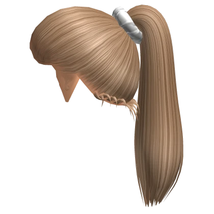 Blonde Ponytail with Edges