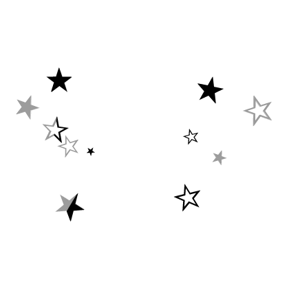 Star Aura Black & White