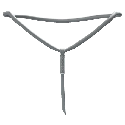 Silver Katana Necklace 1.0