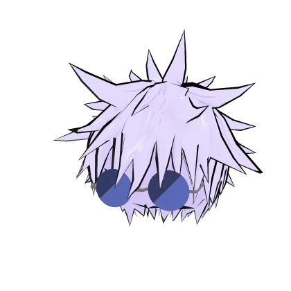 Gojo Hair with Glasses Jujutsu Kaisen