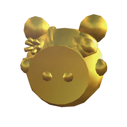 Gold Limited Robby Head Piggy