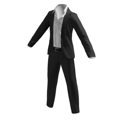 Grey Business Boss Suit