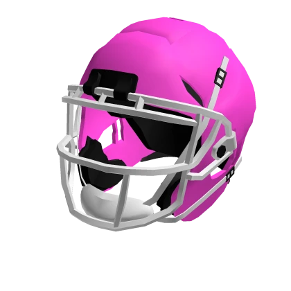 Pink Football Helmet