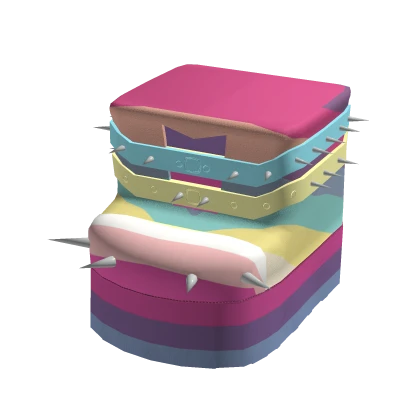 Mini boot for Korblox [Pastel Rainbow]