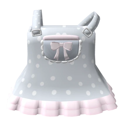 ♡: off-shoulder pokidot overall