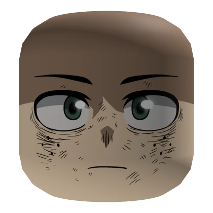 Vigilante Deku Face - Damaged