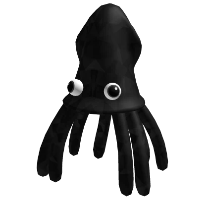 Black Sparkle Squid